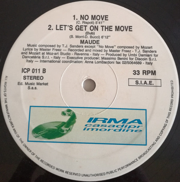 Maude : Get On The Move (12")
