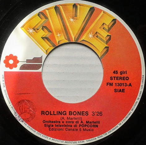 Orchestra Augusto Martelli : Rolling Bones  (7")