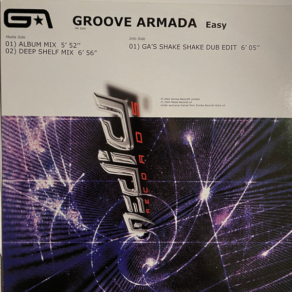 Groove Armada : Easy (12")