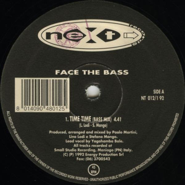 Face The Bass : Time Time (2x12", Ltd, Dou)