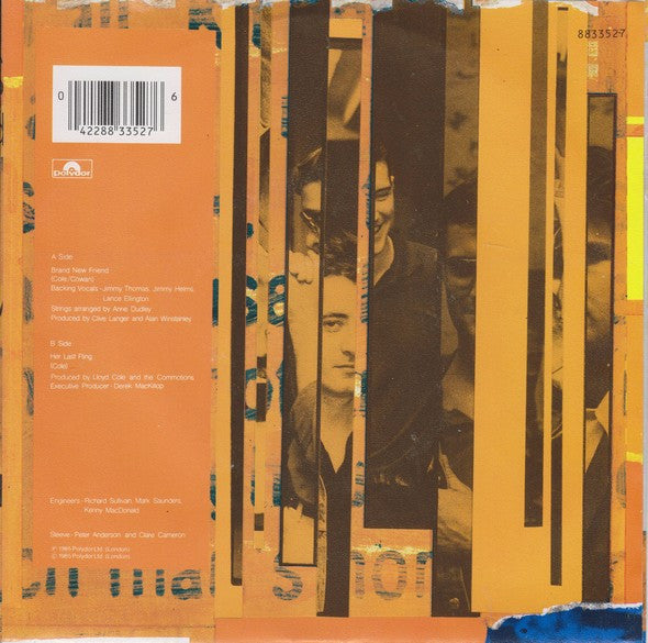 Lloyd Cole & The Commotions : Brand New Friend (7", Single)