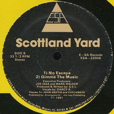 Scottland Yard : Houseomatic (12")