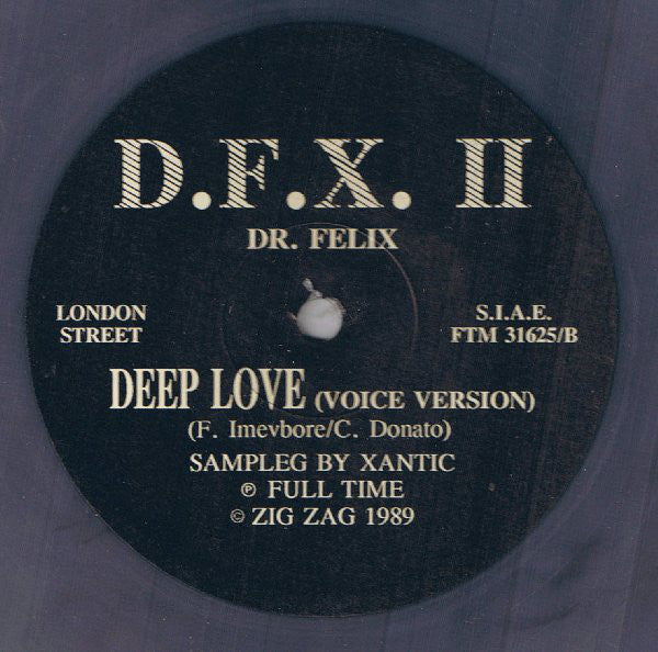 D.F.X. : Deep Love (12", Cle)