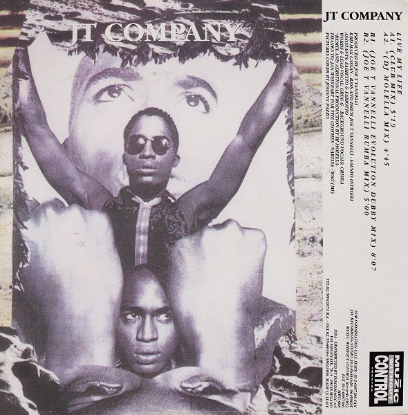 JT Company : Live My Life (12")