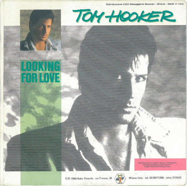 Tom Hooker : Looking For Love (7", Single)