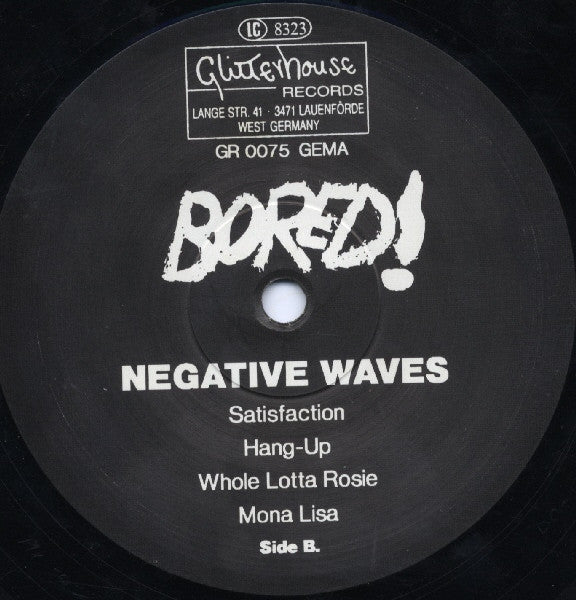 Bored! : Negative Waves (LP, Album)