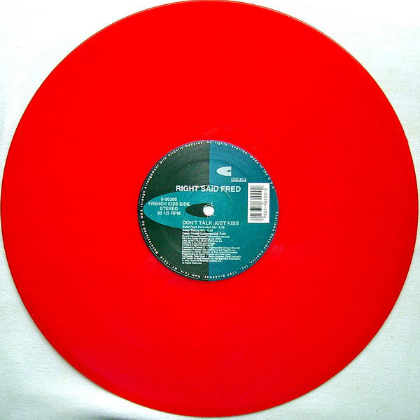 Right Said Fred : Don't Talk Just Kiss (12", Red)
