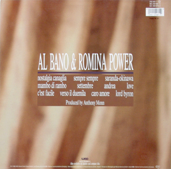 Al Bano & Romina Power : Sempre Sempre (LP, Album)