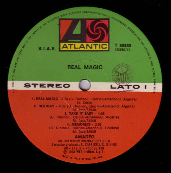 Amadeo : Real Magic (LP, Album)