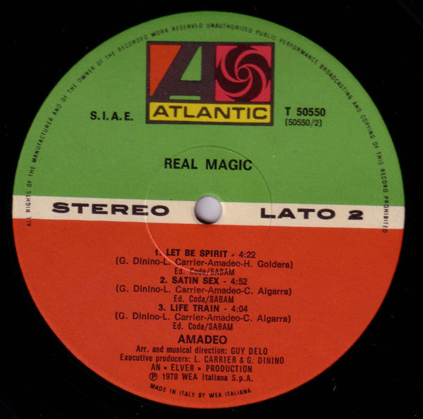 Amadeo : Real Magic (LP, Album)