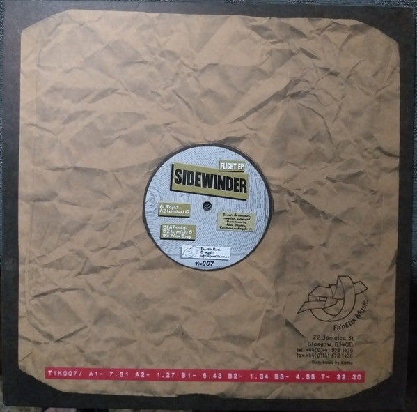 Sidewinder : Flight EP (12", EP)