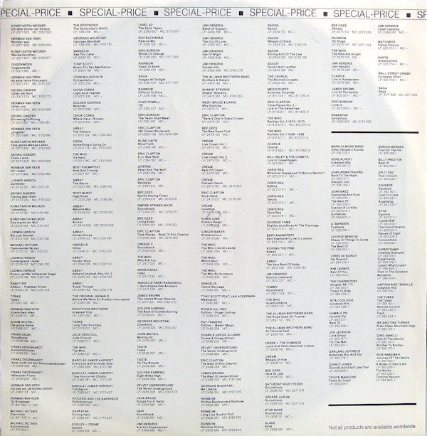 The Jimi Hendrix Experience : Smash Hits (LP, Comp, RE)