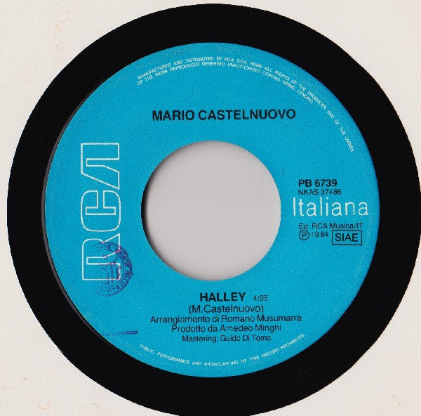 Mario Castelnuovo : Nina (7")