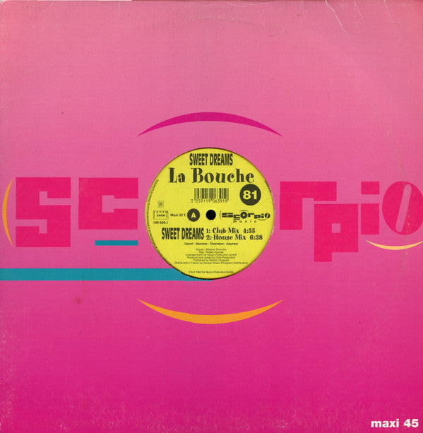 La Bouche : Sweet Dreams (12", Maxi)
