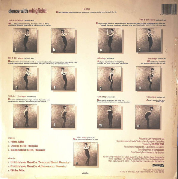 Whigfield : Saturday Night (Remix '94) (12")