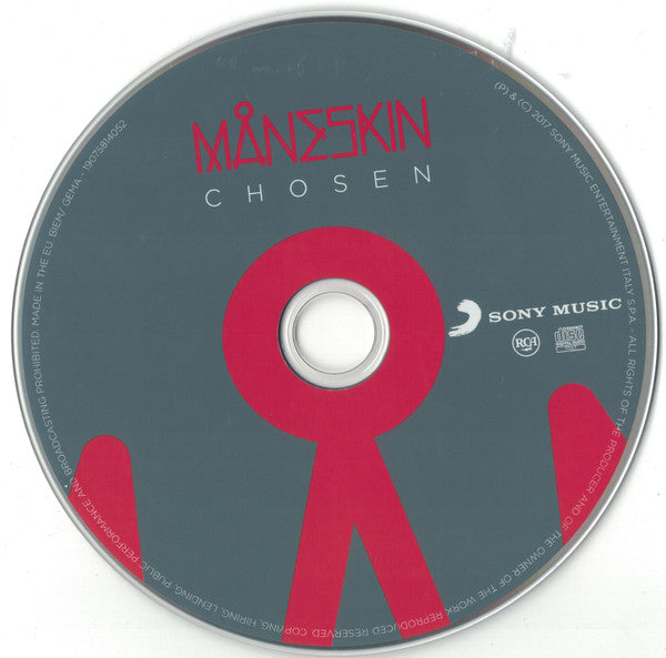 Måneskin : Chosen (CD, EP, RE)