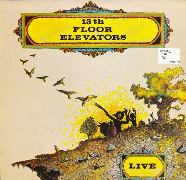 13th Floor Elevators : Live (LP, Album, RE)