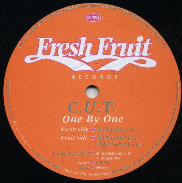 C.U.T. : One By One (12")
