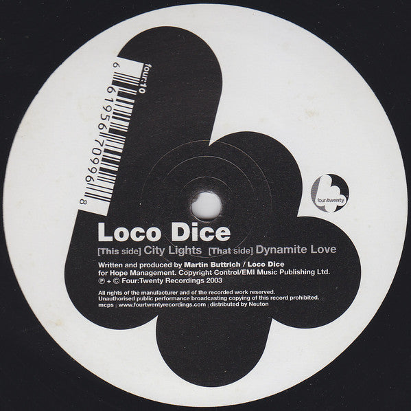 Loco Dice : City Lights / Dynamite Love (12")