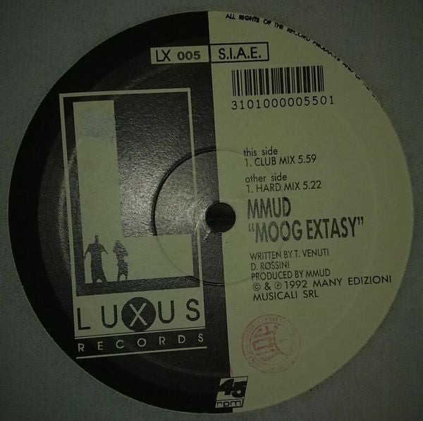 Mmud : Moog Extasy (12")