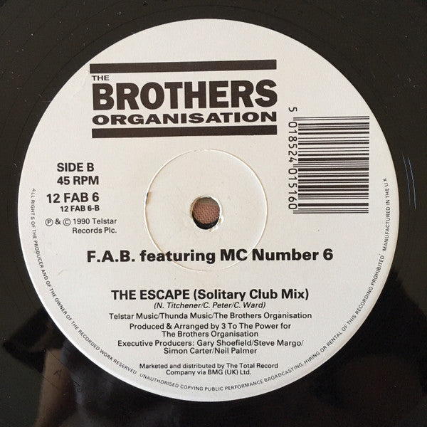 FAB* Featuring M.C. No. 6* : The Prisoner (12")