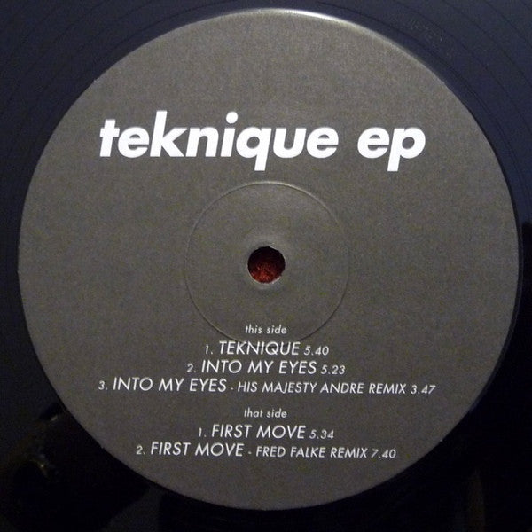 Burns (4) : Teknique EP (12", EP)