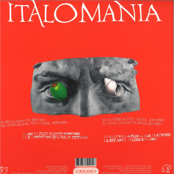 Various : Toy Tonics Italomania (2x12", Comp)