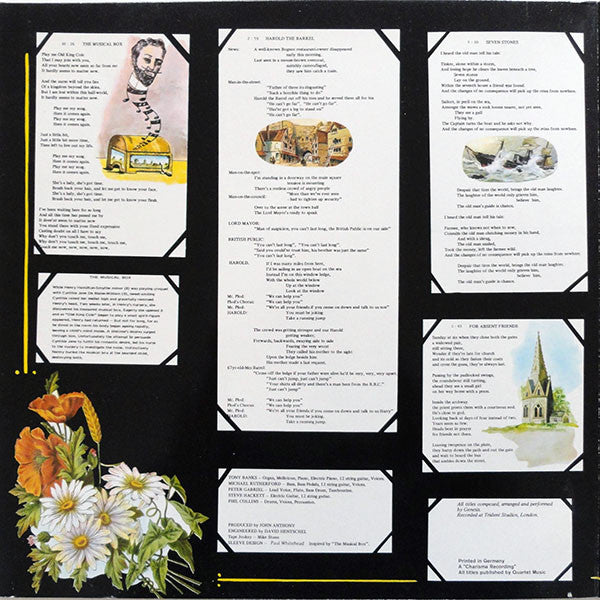 Genesis : Nursery Cryme (LP, Album, RE, Gat)