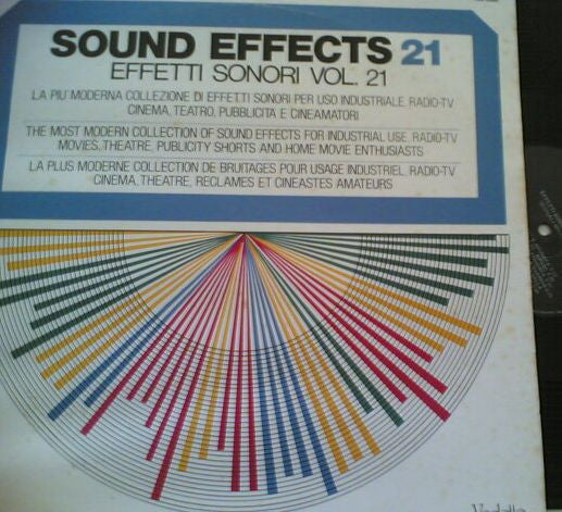 No Artist : Sound Effects 21 - Effetti Sonori Vol. 21 (LP)