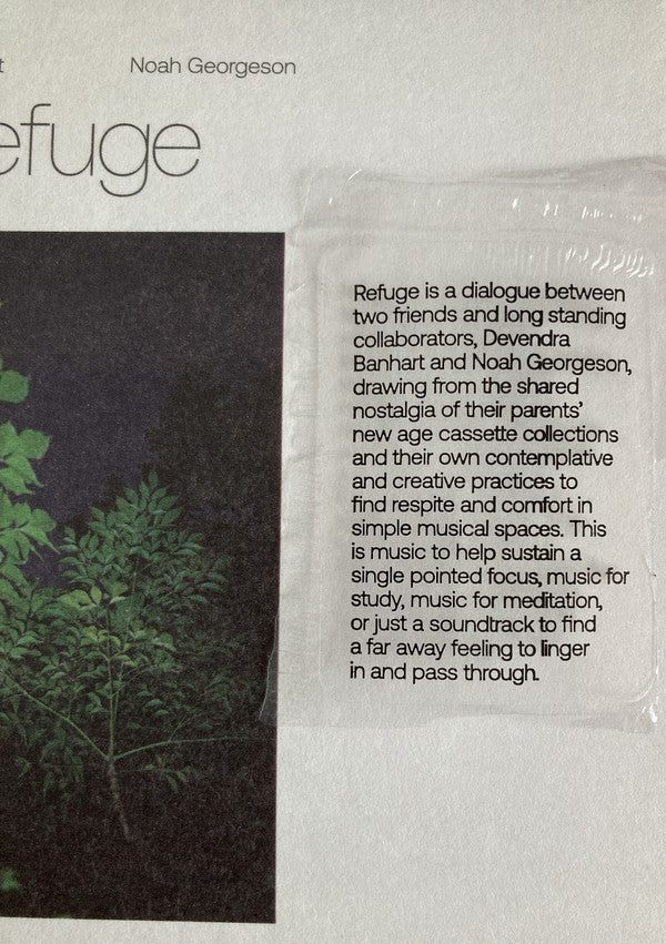 Devendra Banhart, Noah Georgeson : Refuge (CD, Album)