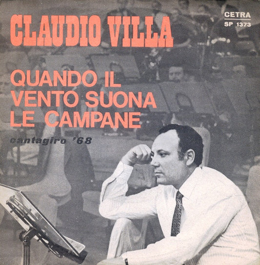 Claudio Villa : Quando Il Vento Suona Le Campane (7")