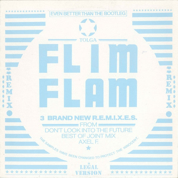 Tolga "Flim Flam" Balkan : Volume II (The Legal Version) (12", Mixed)