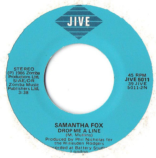 Samantha Fox : Do Ya Do Ya (Wanna Please Me) (7")