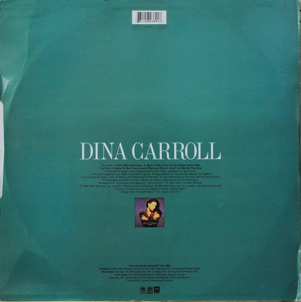 Dina Carroll : Don't Be A Stranger (12")