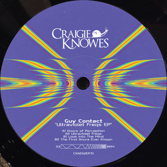Guy Contact : Ultraviolet Freqs EP (12", EP)