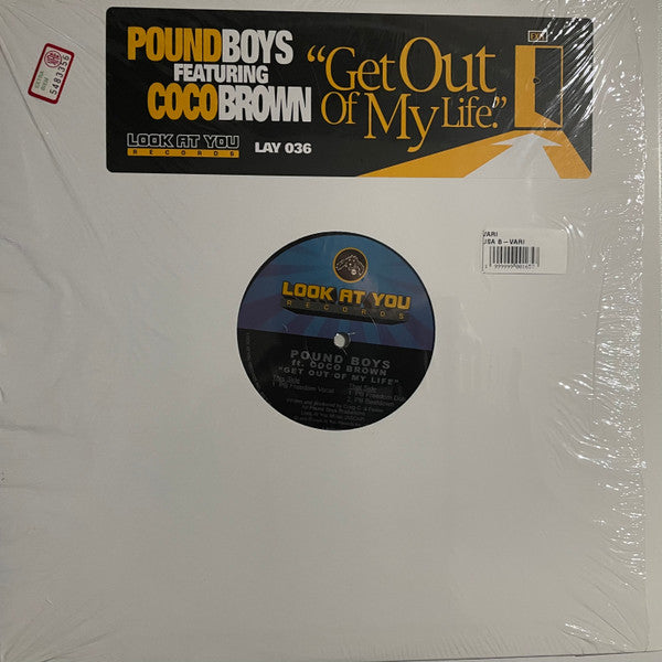 Pound Boys Featuring Coco Brown : Get Out Of My Life (12")