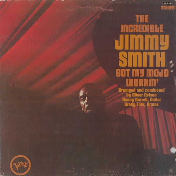 Jimmy Smith : Got My Mojo Workin' (LP, Album, RE, Gat)
