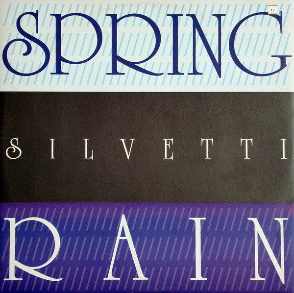 Bebu Silvetti / Joe Bataan : Spring Rain / Rap - O - Clap - O (12")