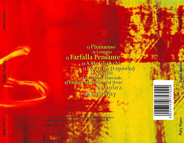 Patty Pravo : Radio Station (CD, Album)