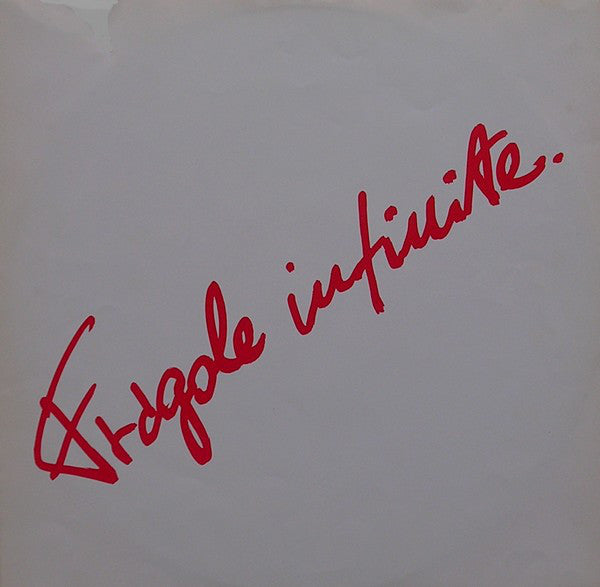 Alberto Fortis : Fragole Infinite (LP, Album)