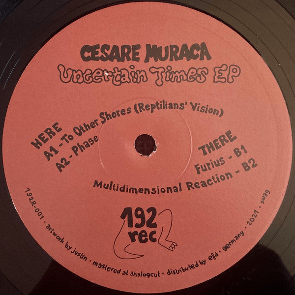 Cesare Muraca : Uncertain Times EP (12", EP)