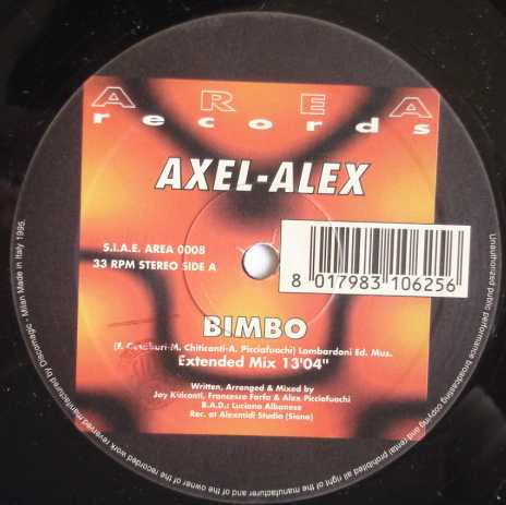 Axel Alex : Bimbo (12")