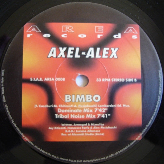 Axel Alex : Bimbo (12")