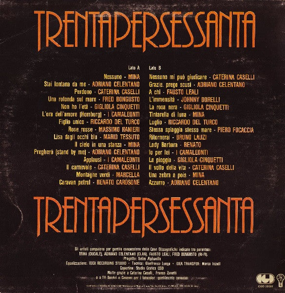 Various : 30x60 (LP, Comp)