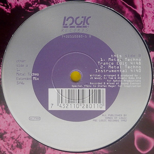 The Pulp : Metal Techno (12")