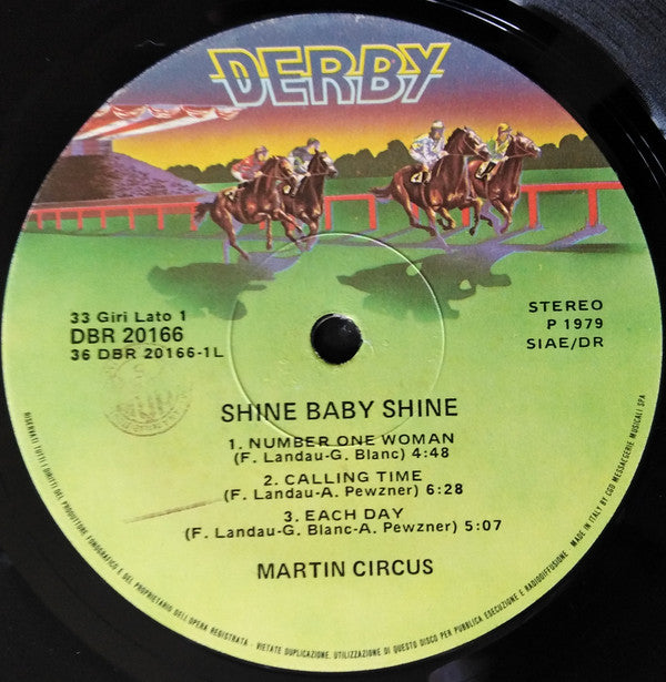 Martin Circus : Shine Baby Shine (LP, Album)