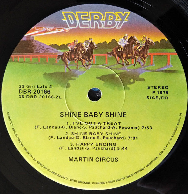 Martin Circus : Shine Baby Shine (LP, Album)