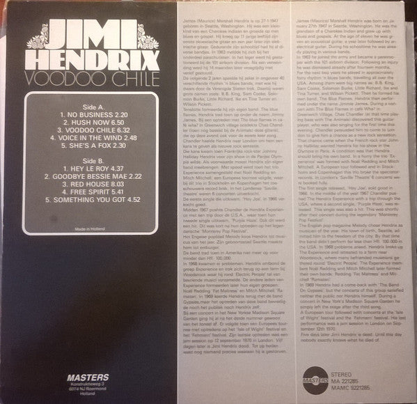 Jimi Hendrix : Voodoo Chile (LP, Comp)