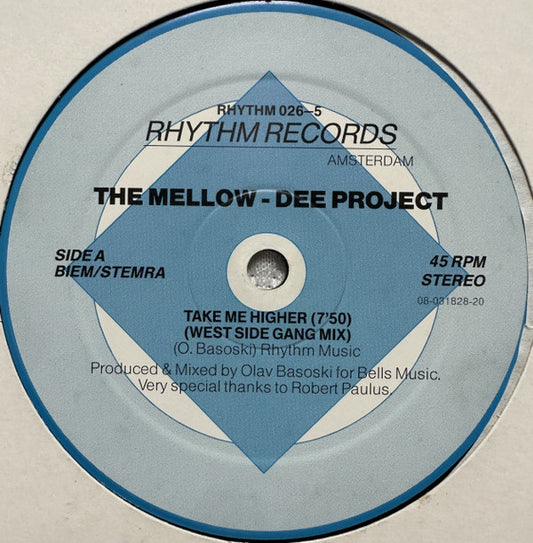 The Mellow-Dee Project : Take Me Higher (12")