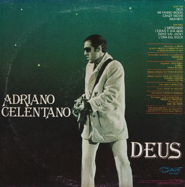 Adriano Celentano : Deus (LP, Album)